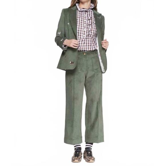 NEW VILAGALLO dorin pants in green